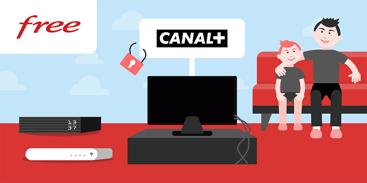 Souscrire CANAL Plus avec une Freebox.