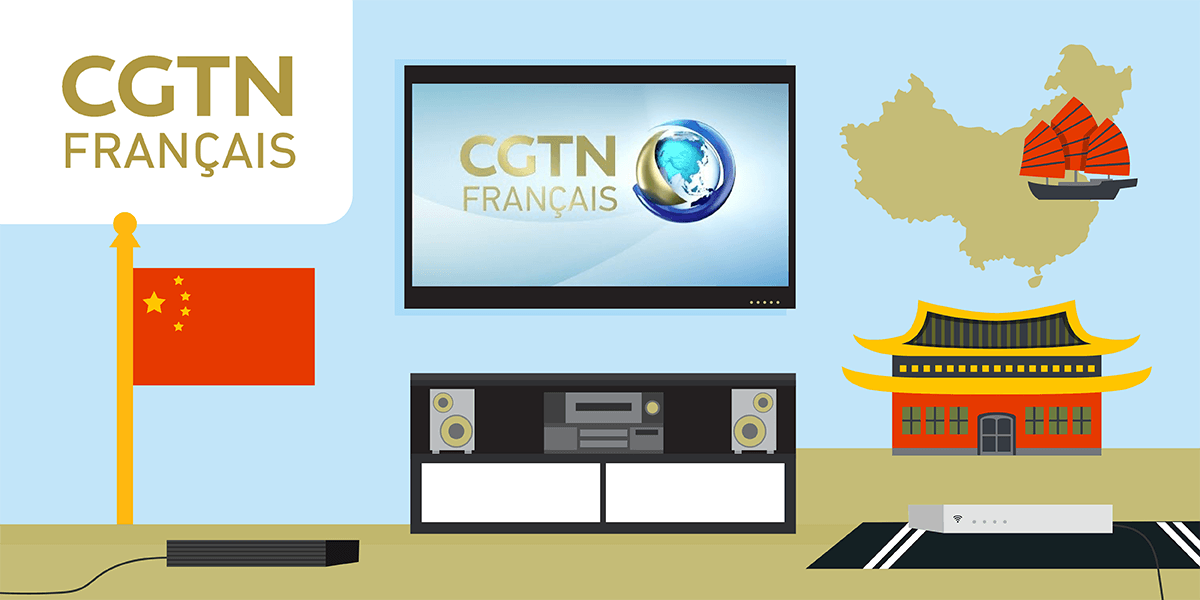 La chaîne TV CGTN Français.