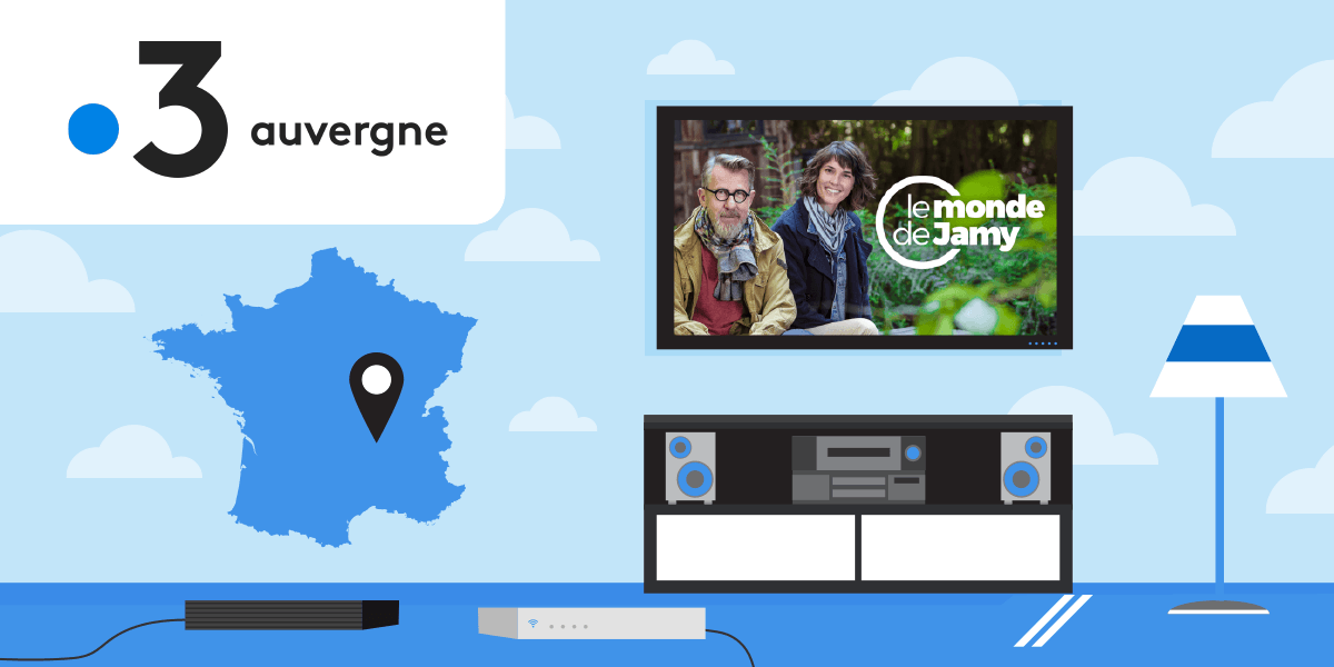 La chaîne France 3 Auvergne