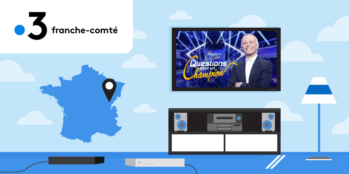 La chaîne TV France 3 Franche-Comté