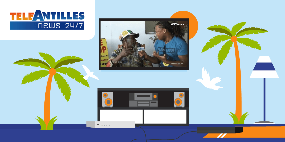 Regarder Télé Antilles sur sa box internet