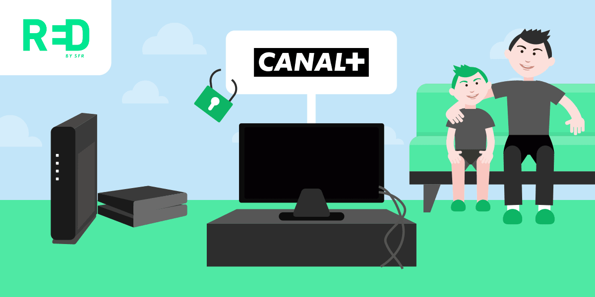 S'abonner à CANAL+ via RED by SFR