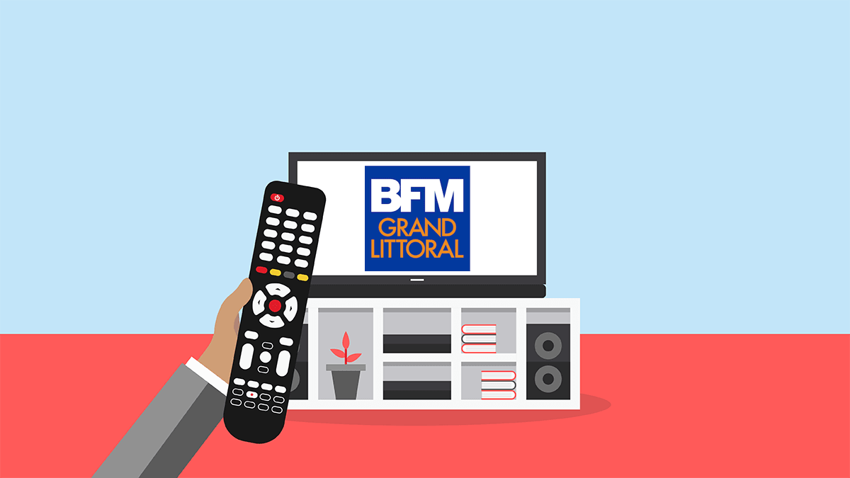 Le canal (numéro) de la chaîne BFM Grand Littoral avec les box TV