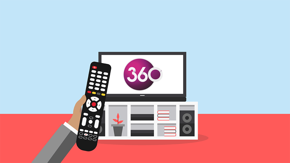 Numéro chaîne TV 360.