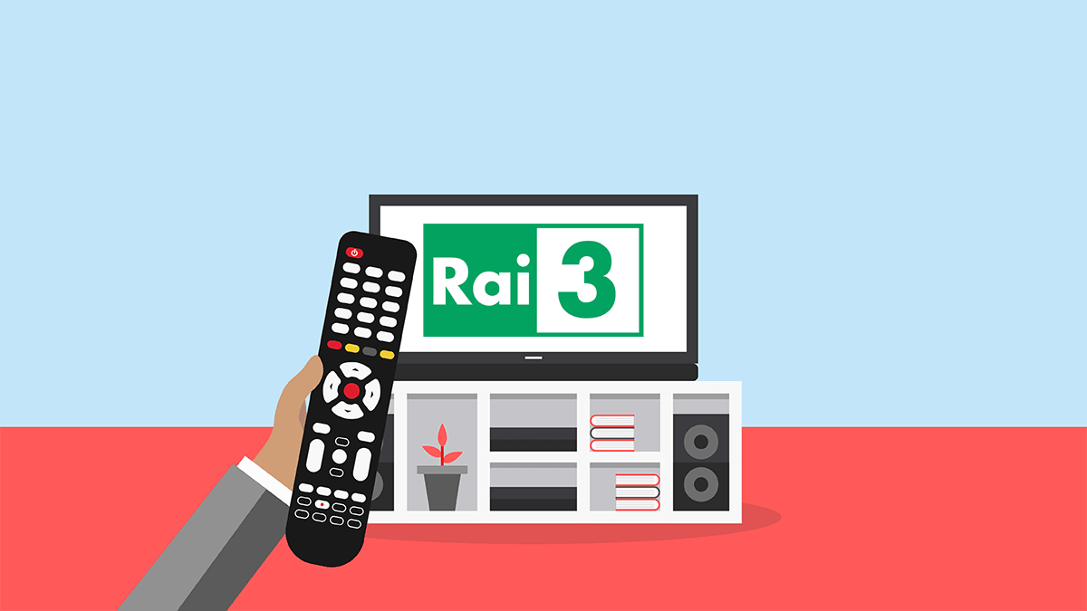 Le numéro de la chaîne TV Rai 3.