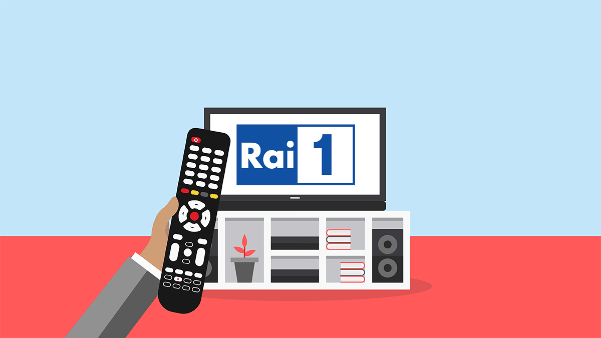 Numéro de la chaîne TV Rai 1.