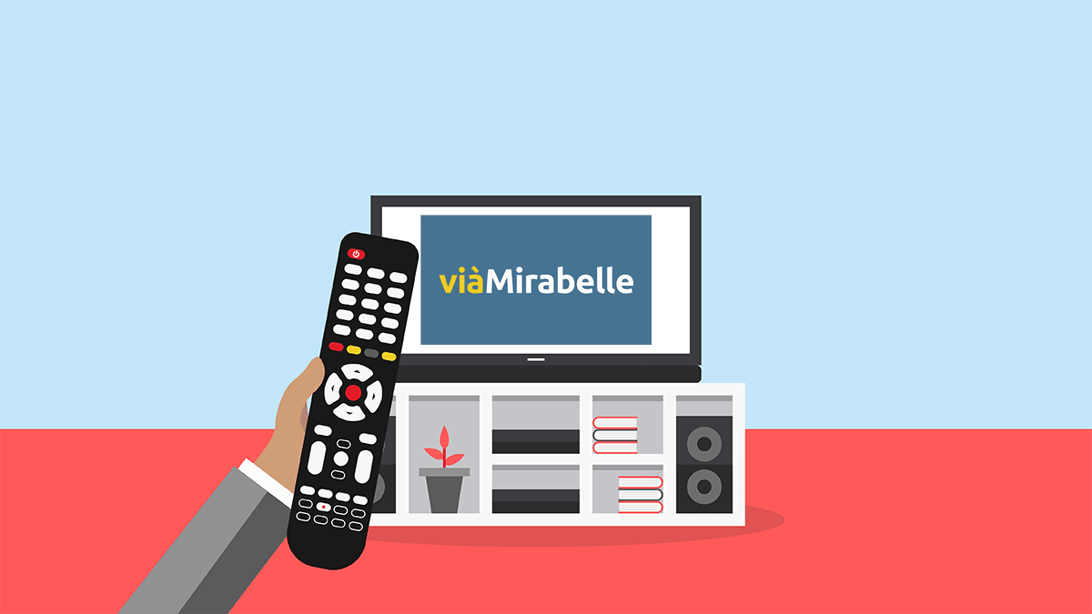 Le numéro de la chaîne ViàMirabelle TV sur les box internet.