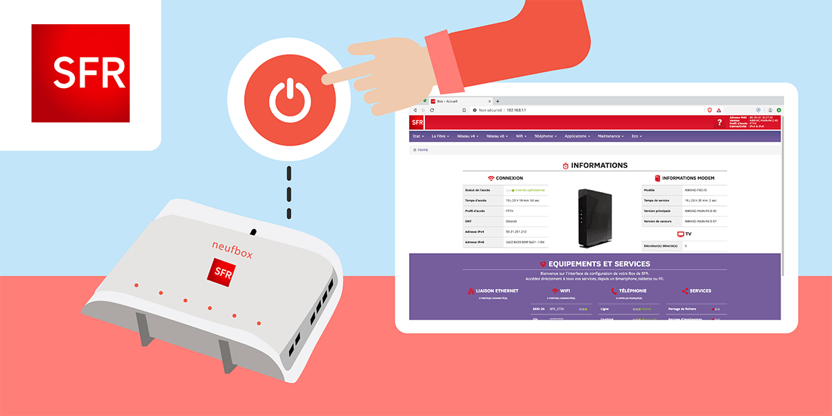 Problème de synchronisation de sa box SFR que faire