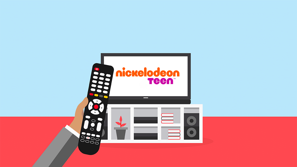 Numéro de la chaine Nickelodeon Teen