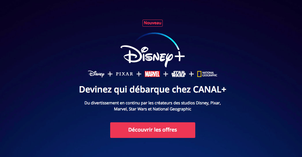 Disney+ avec Canal+