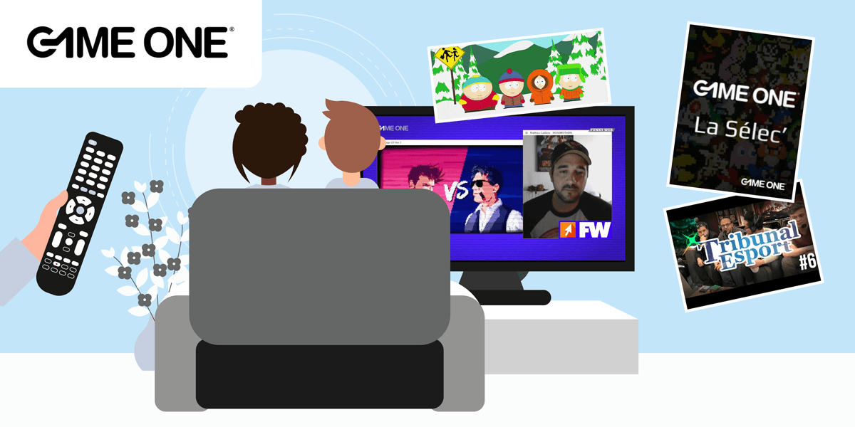 Game One est une chaîne de télévision sur les jeux vidéo, disponible sur box internet