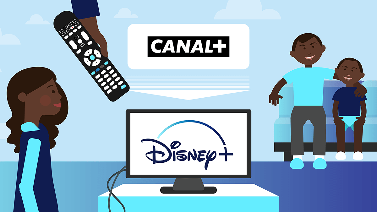 Activer Disney+ avec CANAL+.