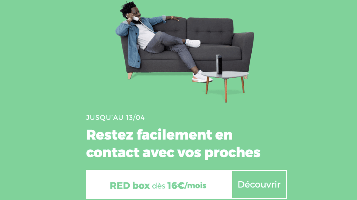Red Box pour 16€ par mois