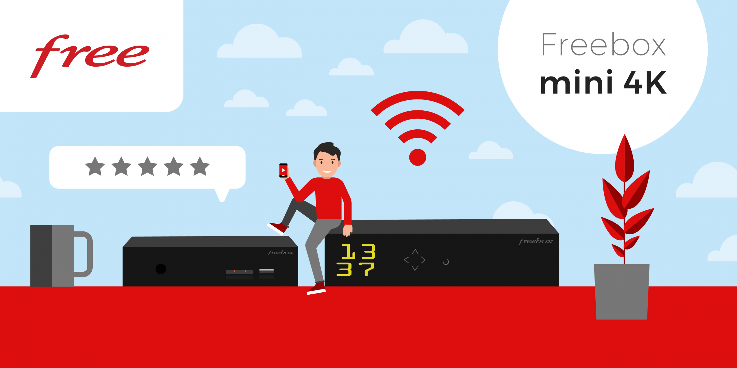Freebox mini 4K's review and test