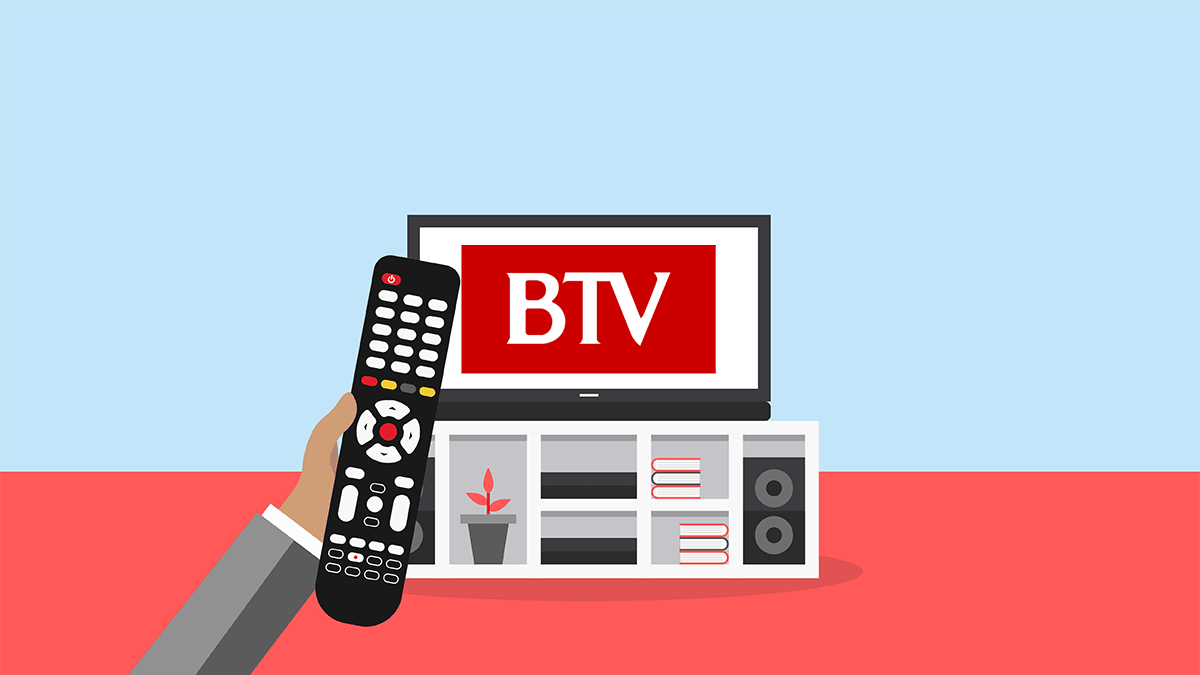 Numéro de la chaîne TV BTV.