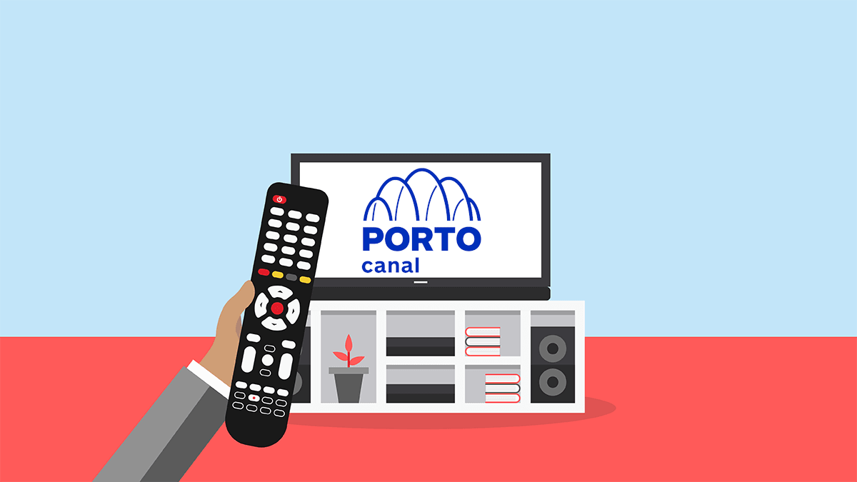 Le numéro de la chaîne TV Porto Canal.