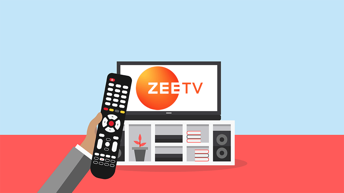 Le numéro de la chaîne TV Zee TV.