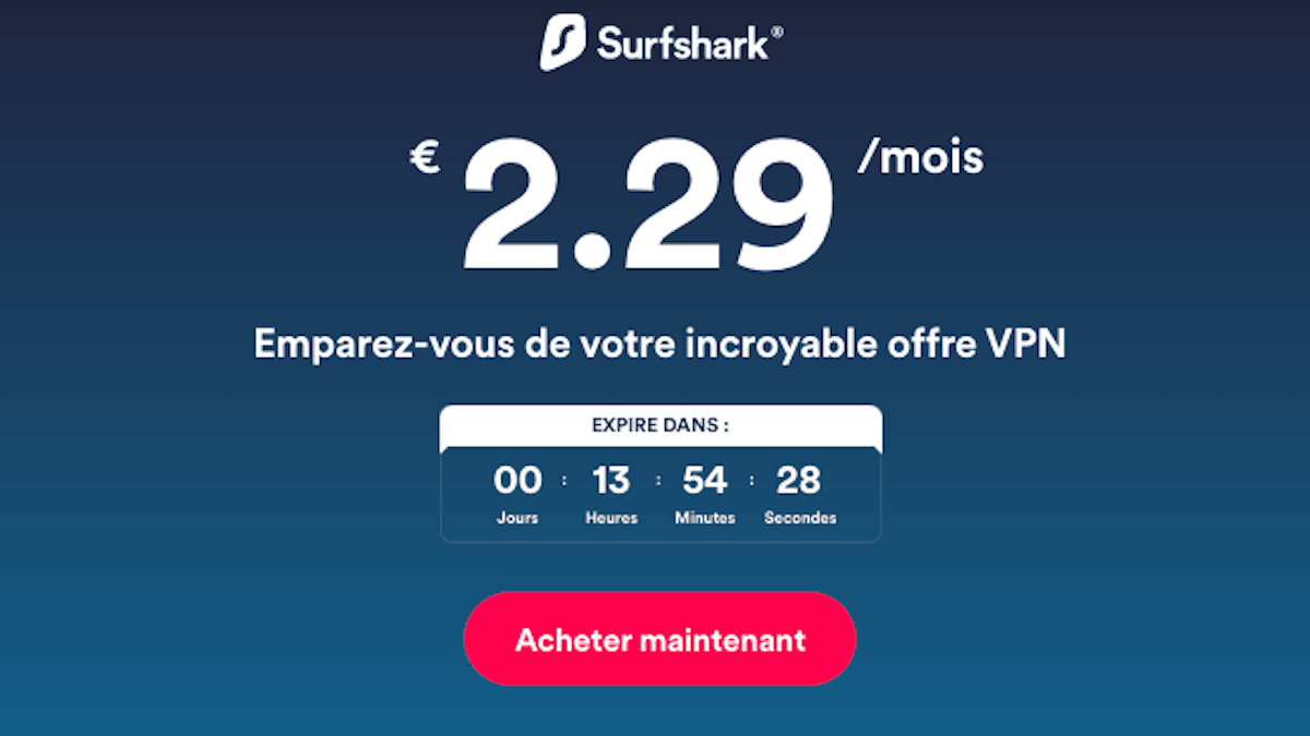 promo VPN Surfshark -81%