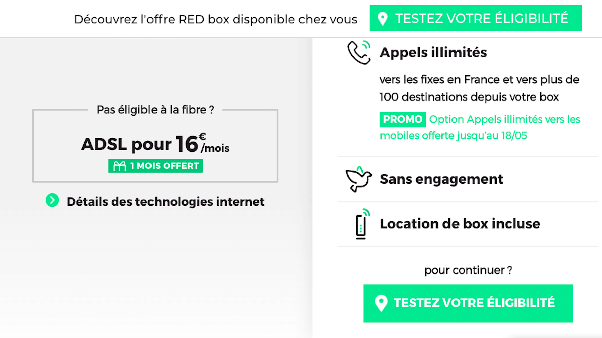 Box ADSL pas chère dès 10€ avec Free, RED et Bouygues