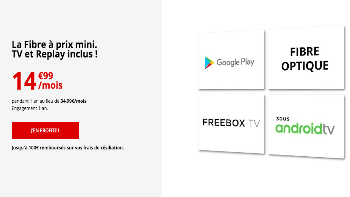 promo freebox mini 4K avec tv