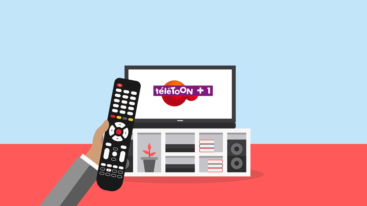 Replay et numéro de chaîne de Télétoon+ 1 sur box internet