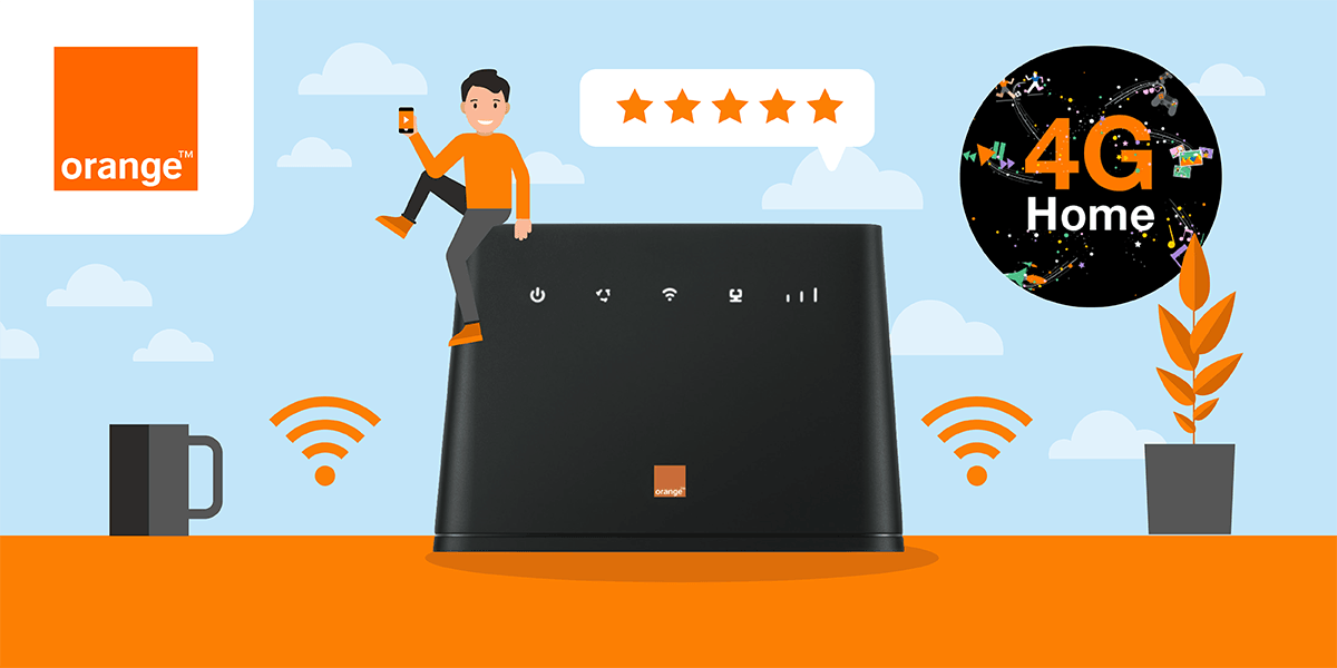 Tout savoir sur la 4G Home d'Orange.