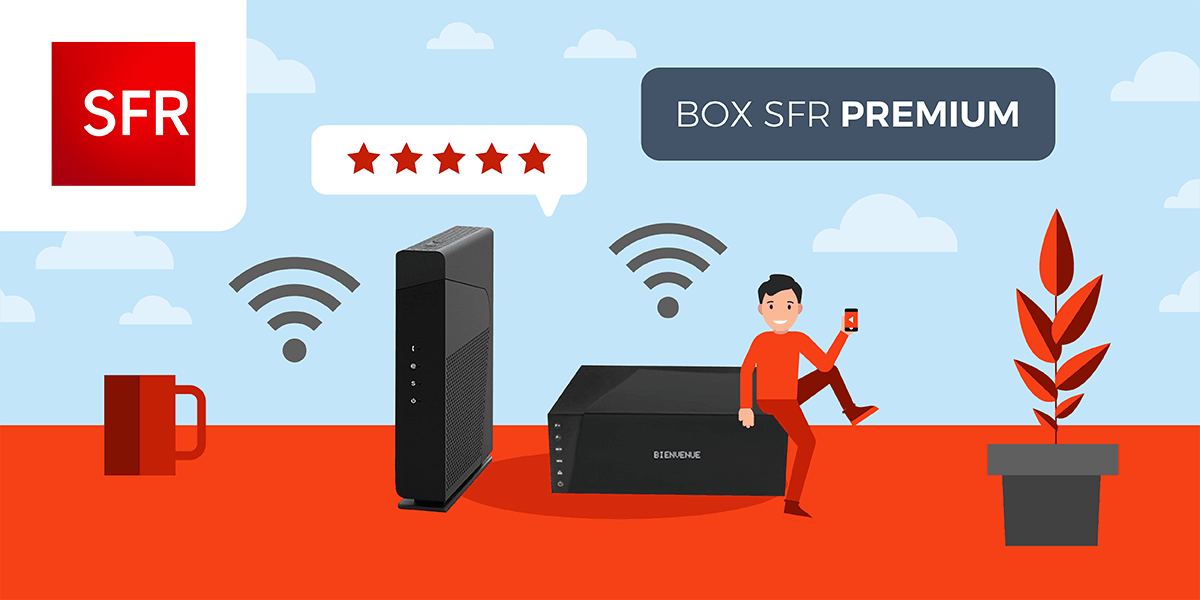 SFR Premium : les caractéristiques de la box internet.