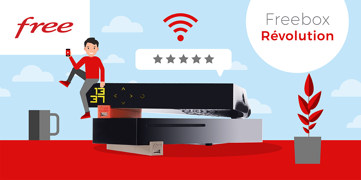 All about the Freebox Revolution