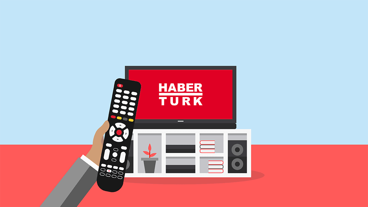 Le numéro de la chaîne TV Haberturk.