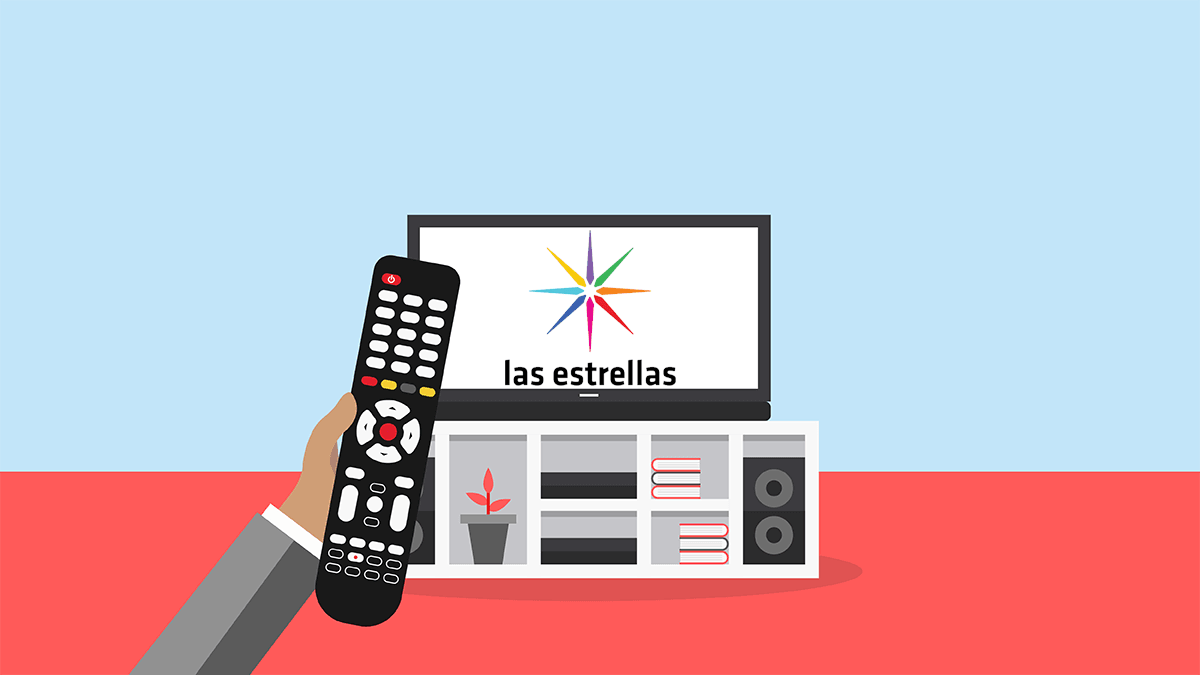 Le numéro de la chaîne TV Las Estrellas.