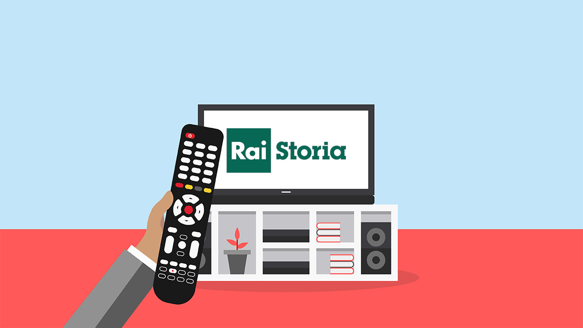 Le numéro de la chaîne TV Rai Storia.