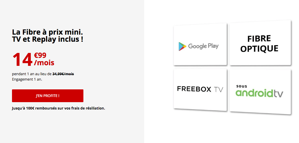 la box internet en promotion de Free