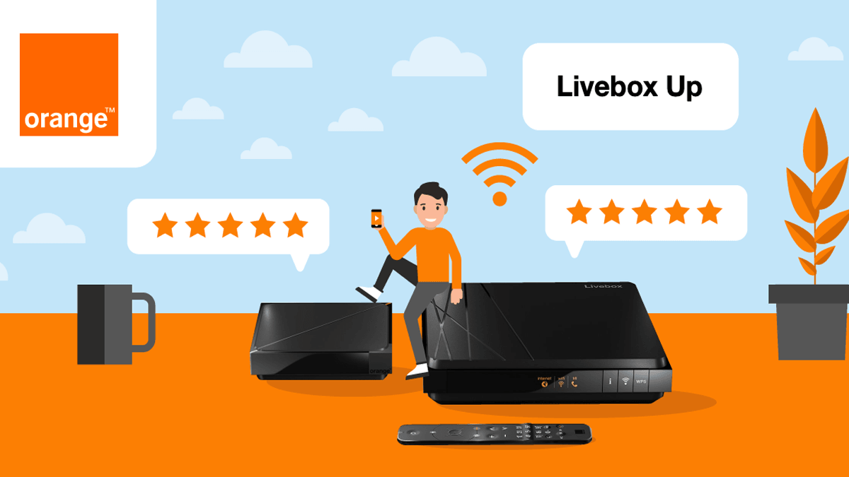 Tout savoir au sujet de la Livebox Up d'Orange