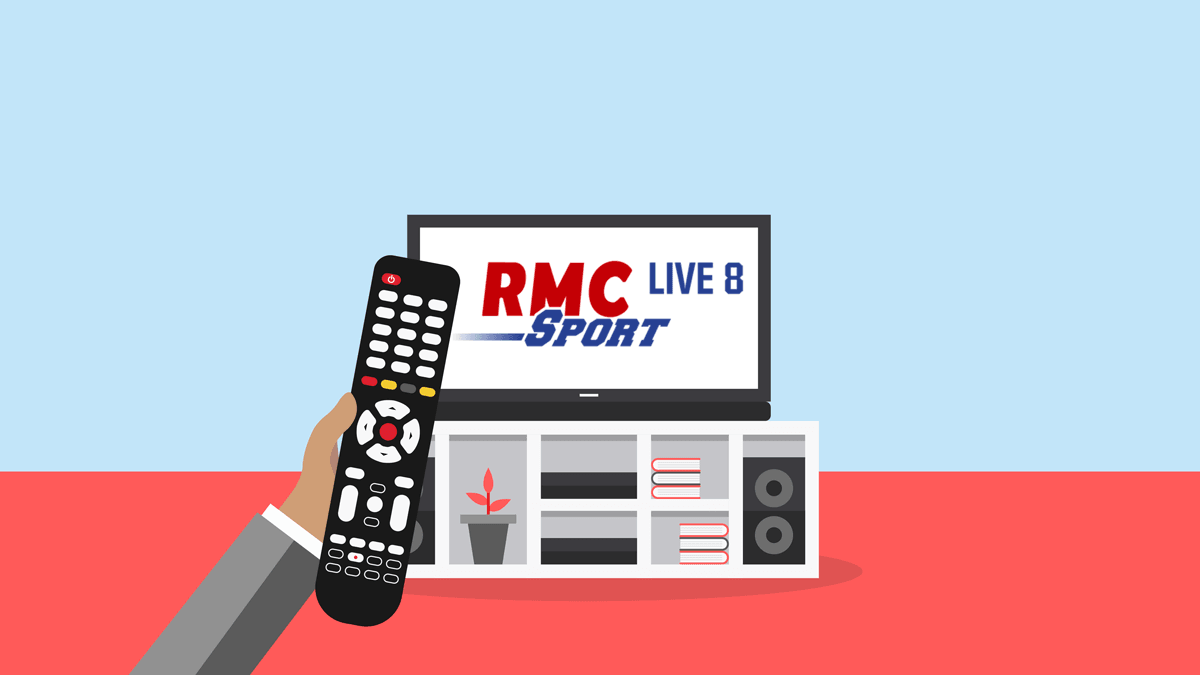 Quel est le numéro de canal pour regarder la chaîne TV RMC Sport Live 8 sur box internet ?