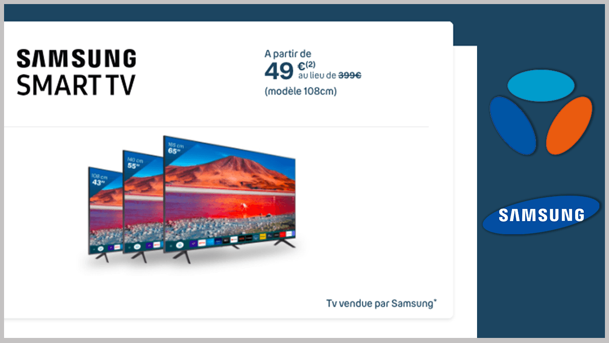 Téléviseur 4K Samsung