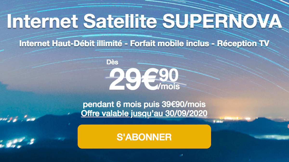 Box internet par satellite Nordnet