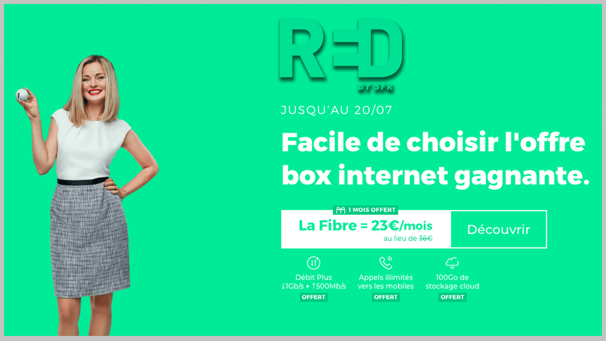 RED by SFR avec options offertes