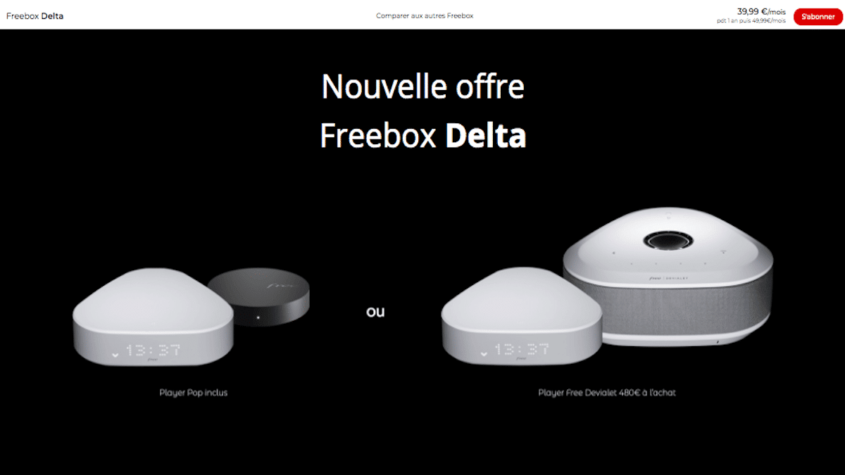 Freebox Delta en promotion