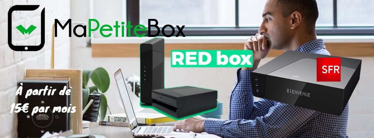 Les box RED de SFR et SFR fibre.