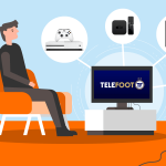 Supports Telefoot Orange