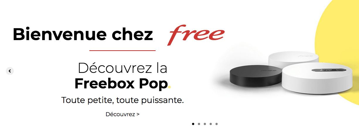 Box en promo Freebox Pop
