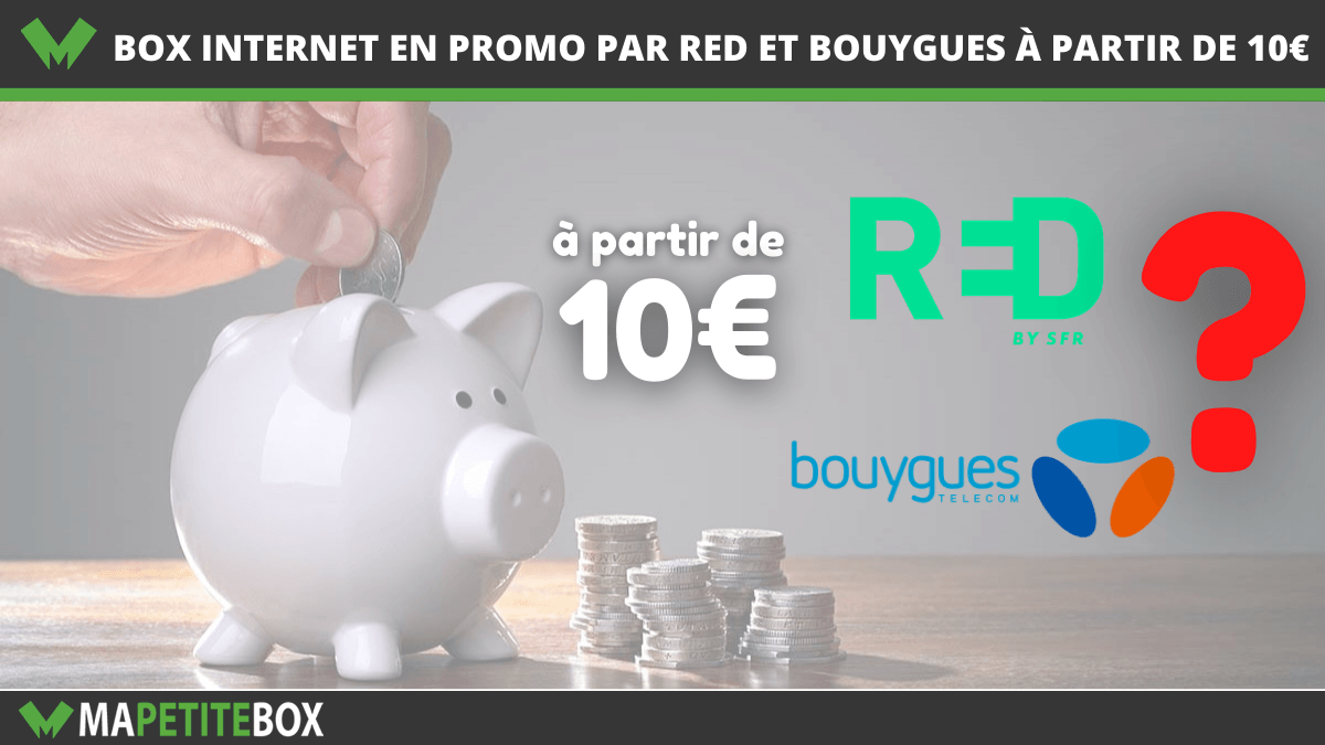 Box internet en promo RED Bouygues