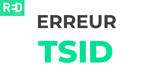 Code erreur RED by SFR TSID