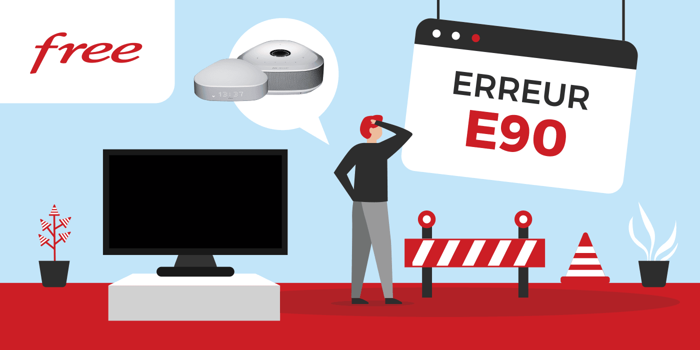 Que faire en cas de code erreur E90 ?