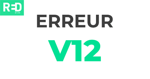 Code erreur V12 RED by SFR