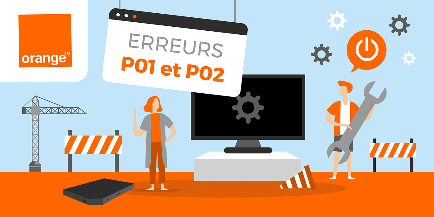 Code erreur P01 et P02 Orange.