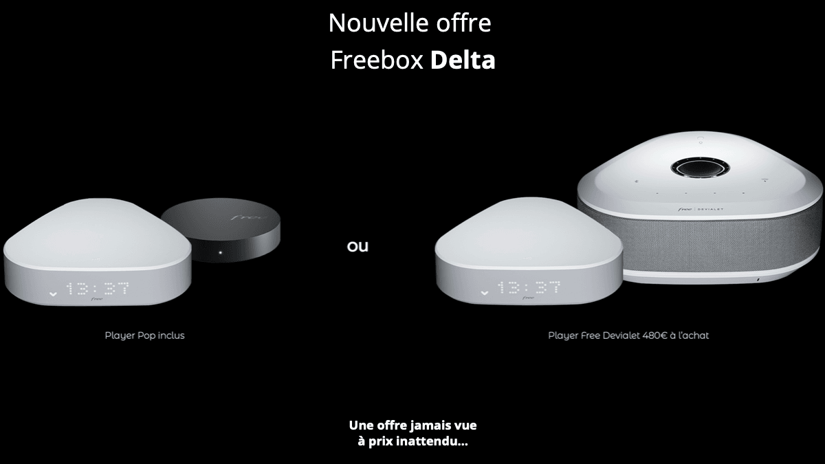 La nouvelle Freebox Delta de Free : une offre sans engagement.