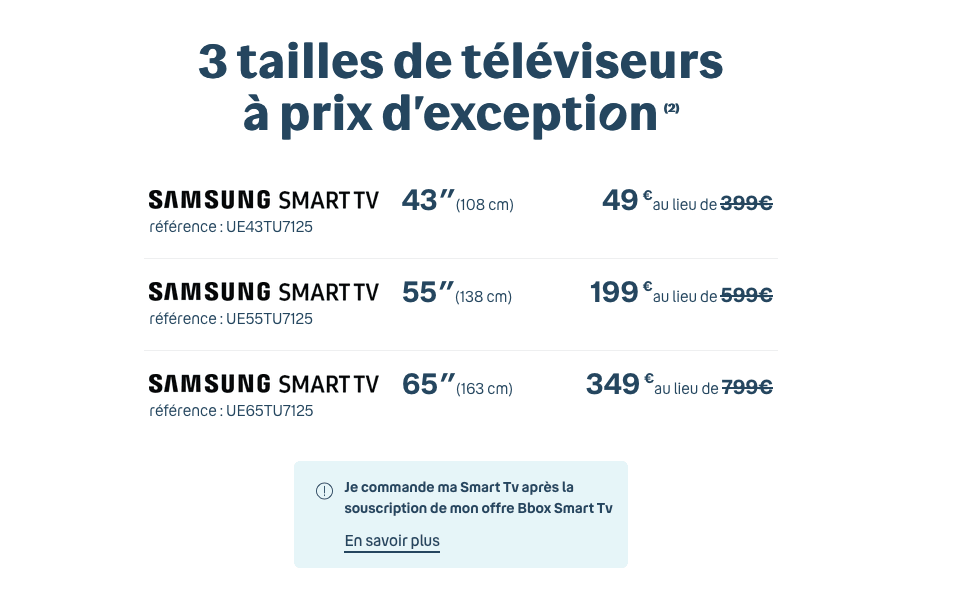 Smart TV Bouygues