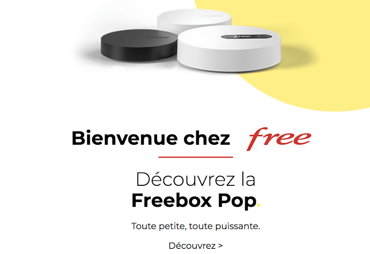 Freebox Pop offre sans engagement