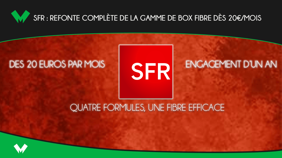 SFR quatre formules fibre